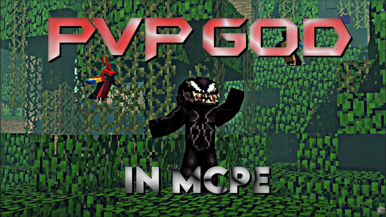 PVP GOD IN MCPE | God PvP in Minecraft pocket edition 😎