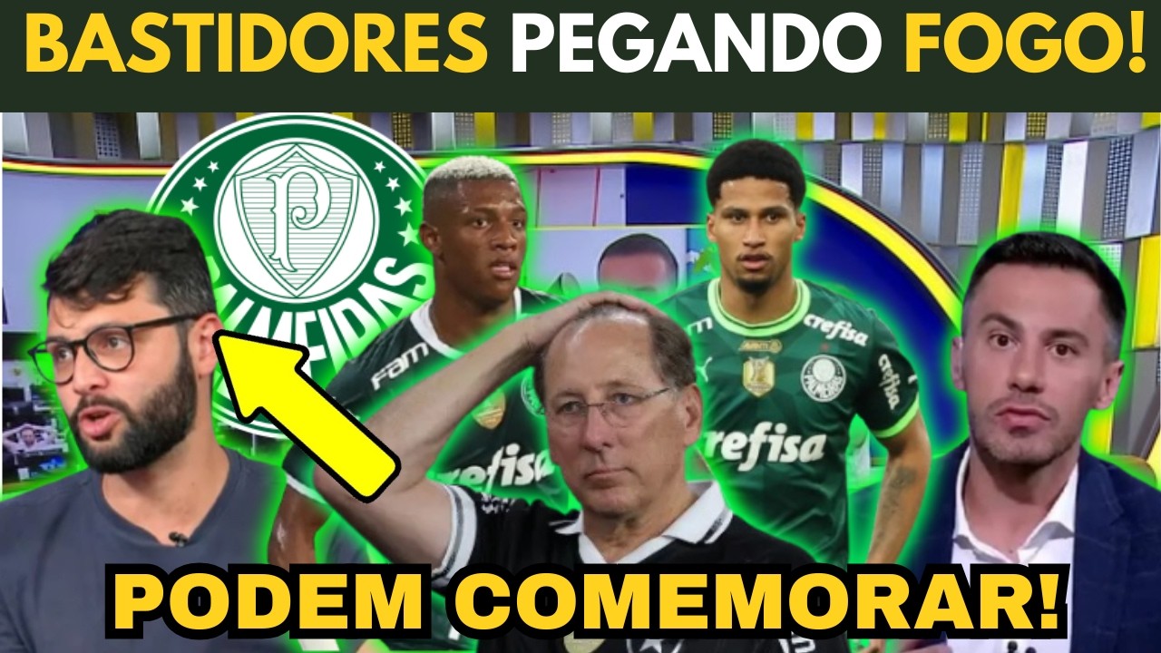 VICARI SOLTA BOMBA!! CRISE NO BOTAFOGO PODE VIRAR VANTAGEM PARA O PALMEIRAS!