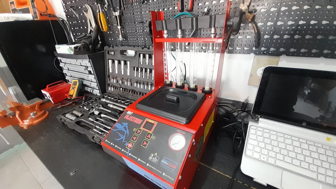 Conserto de máquina de limpeza de bico injetor, bomba travada em curto. comprei uma furada em Sp ?