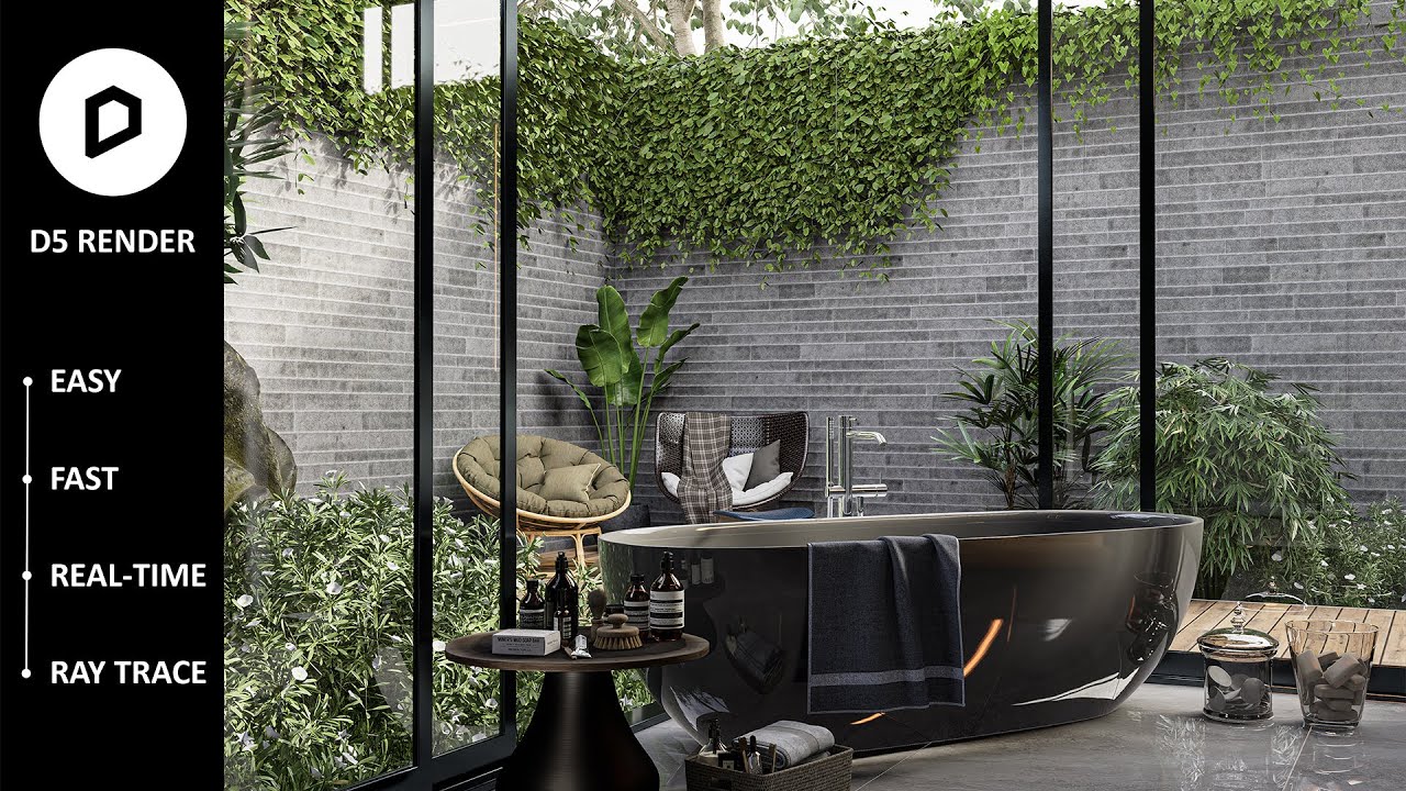 D5 render 2.3 - Realistic rendering - Real time Raytracing