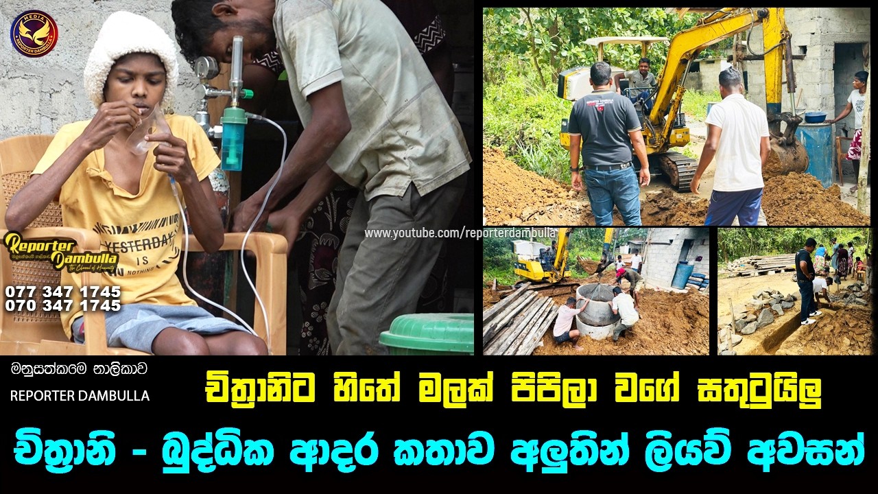 හිතේ මලක් පිපුනු චිත්‍රානි බුද්ධ්ක අලුත් ආදර කතාව || Reporter Dambulla || Kumara Ihalagedara ||