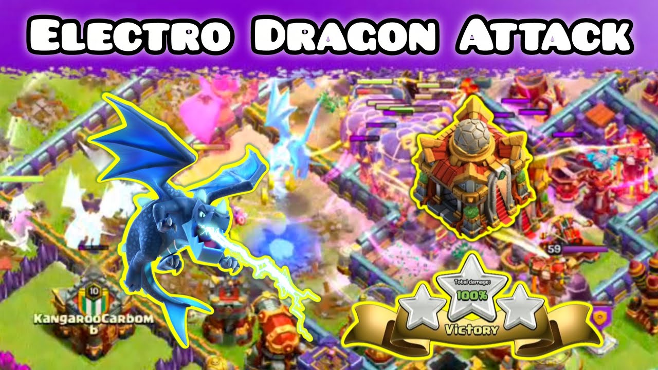 How to Destroy TH16 Easily with Electro Dragons! 💥 | TH16 Attack Strategy