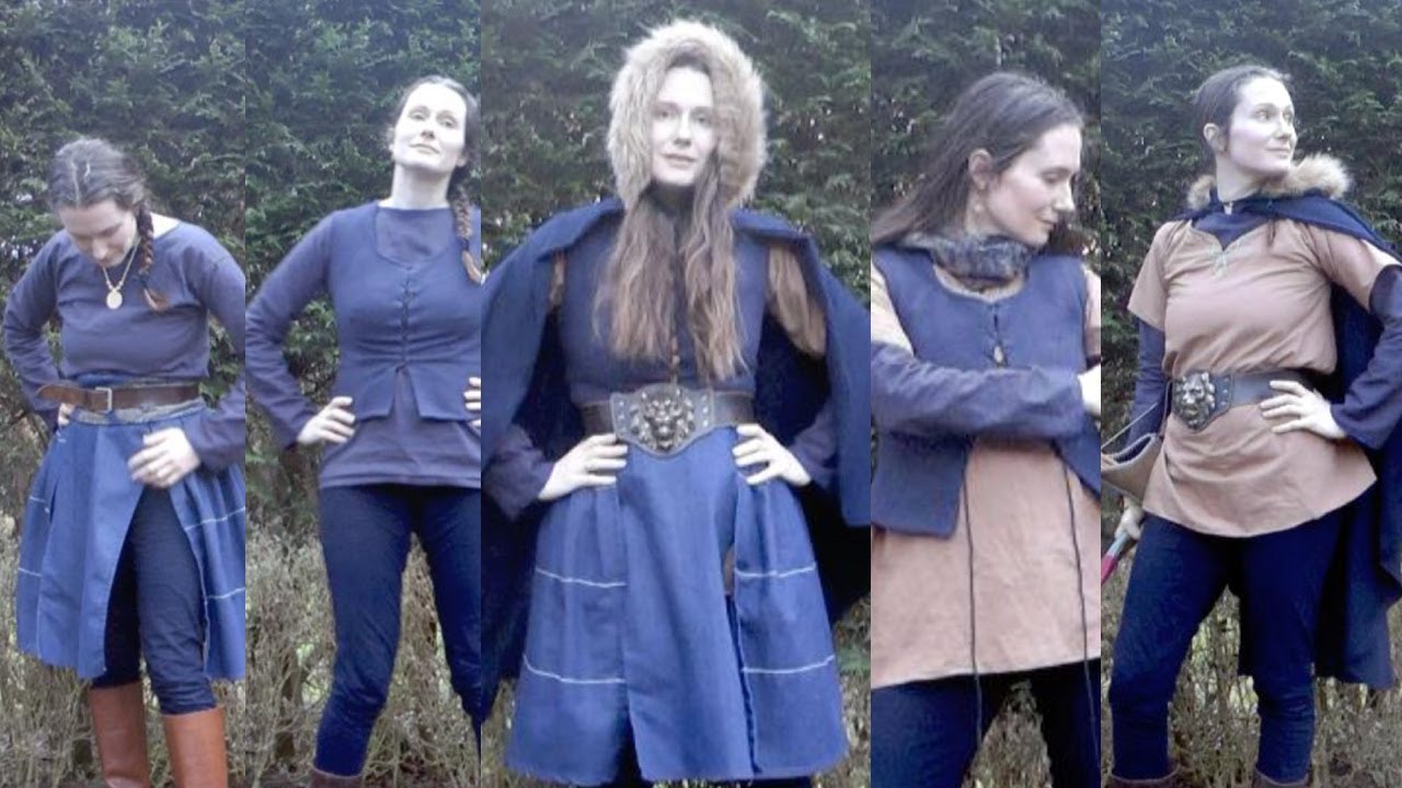 I sewed a Fantasy Bounding Capsule Wardrobe inspired by The Witcher and The Wheel of Time