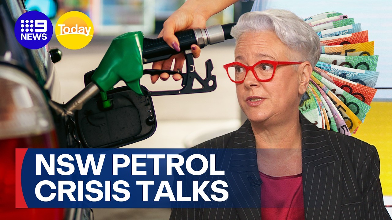 Petrol prices crisis talks to be held by NSW Government | 9 News Australia