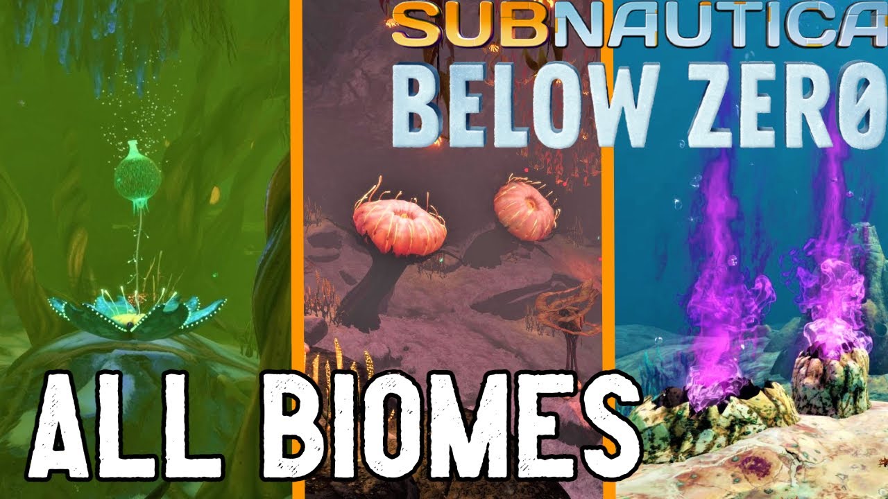 Subnautica Below Zero | Все биомы | Ресурсы | Хищники | Яйца | 2021