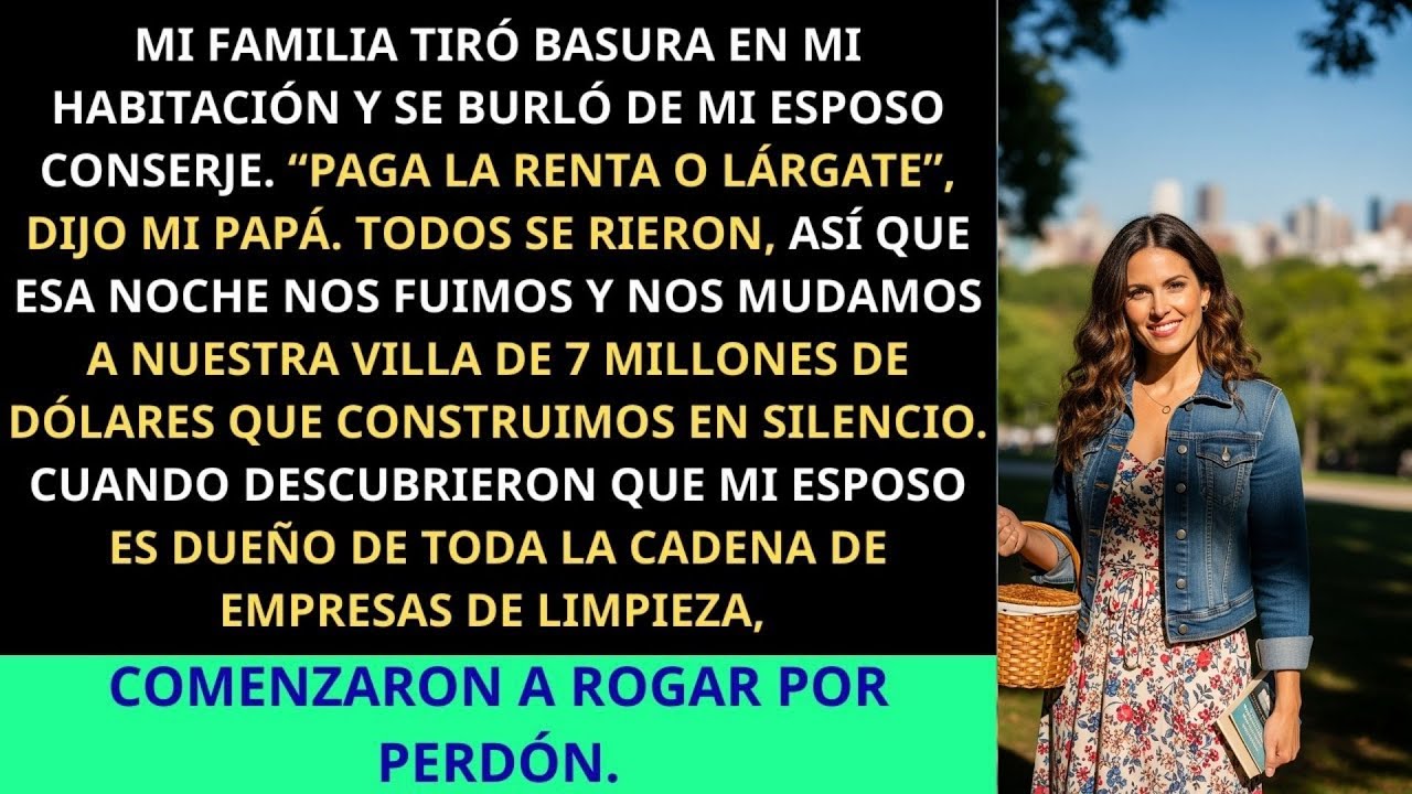 🔥Mi Familia Tiró Basura En Mi Habitación y Me Echó, Pero Cuando Descubrieron Quién Es Mi Esposo🔥