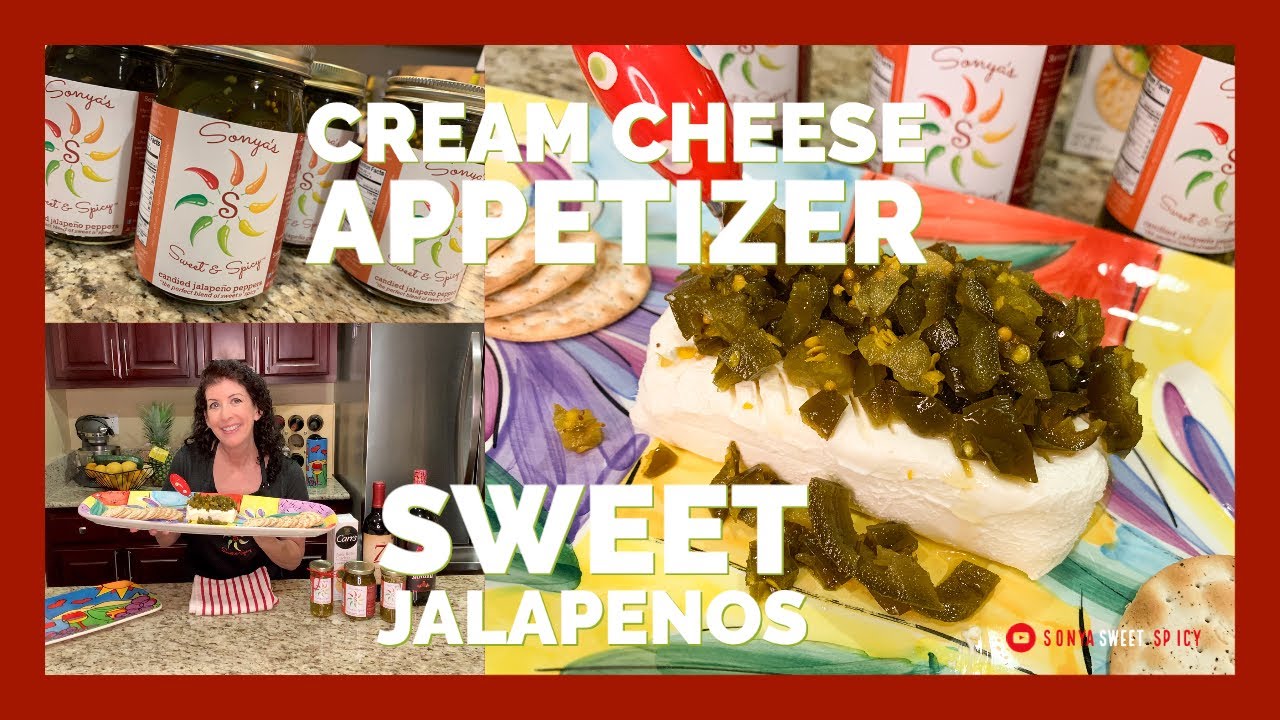 BEST Sweet Jalapeno Appetizer Recipe Cream Cheese, Cowboy Candy