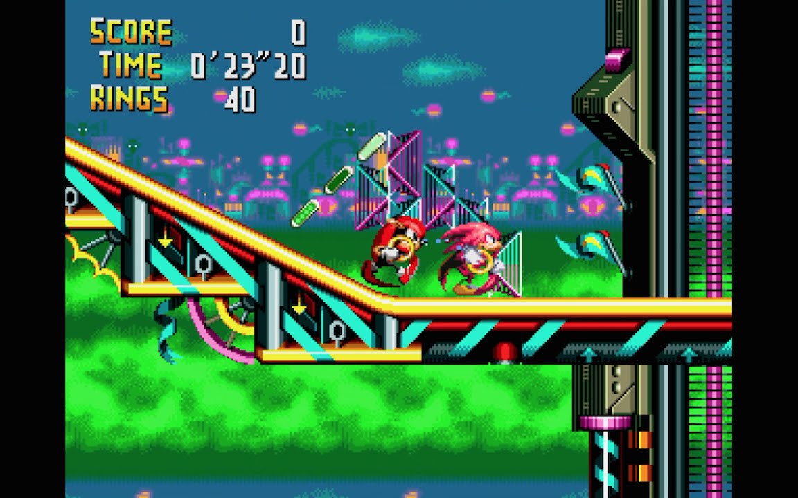 Knuckles Chaotix: Speed Slider Level 1 [1080 HD]