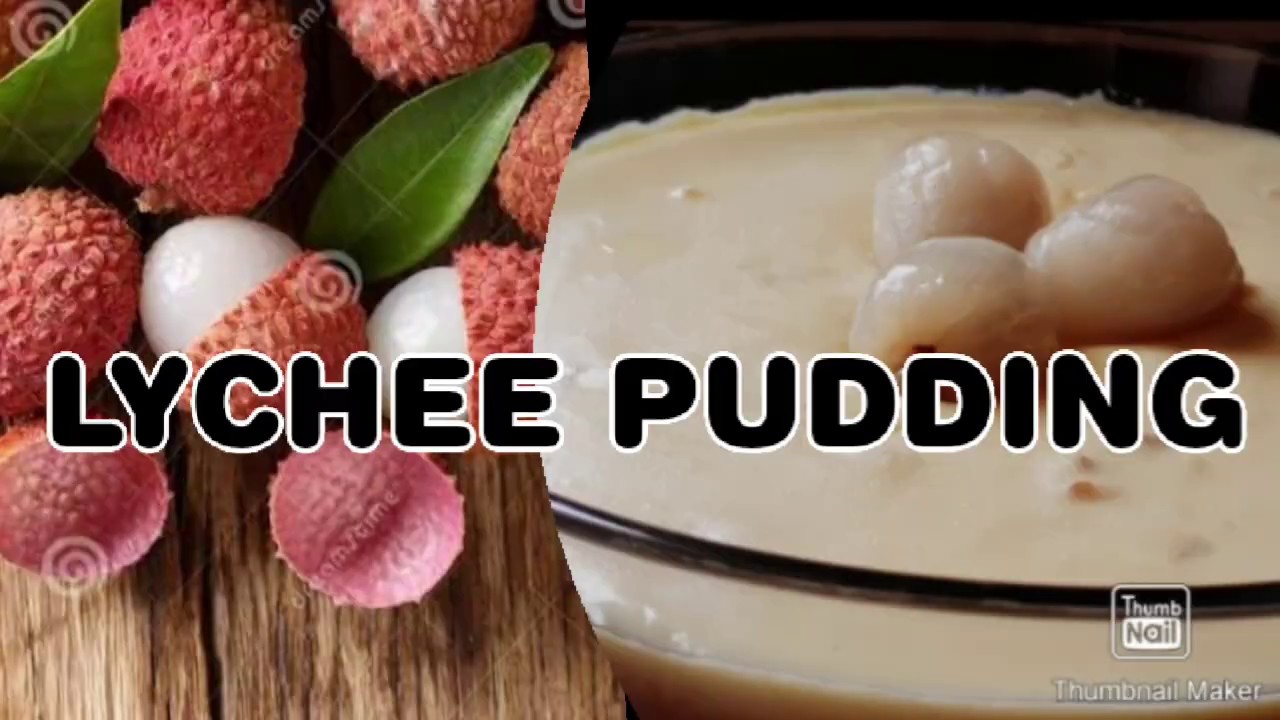LYCHEE PUDDING by (BBC RECIPES