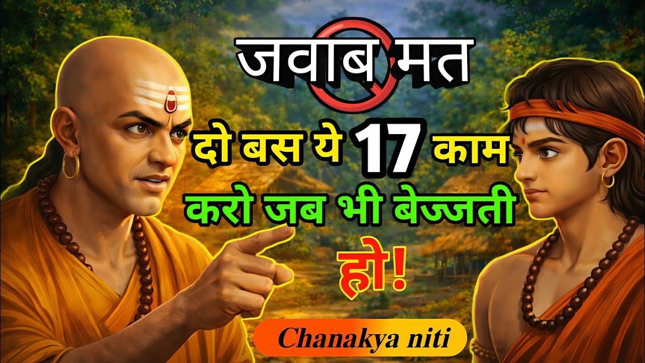 कभी बेइज्जती नहीं होगी बस ये 17 काम कर लो। | Chanakya Niti🔥🔥💯