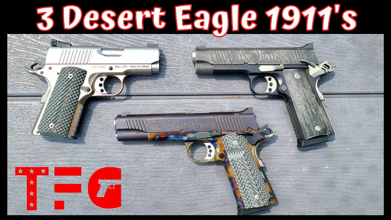 Magnum Research Desert Eagle 1911's - TheFirearmGuy