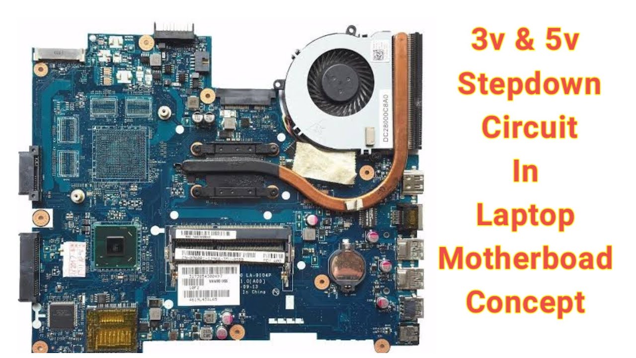 Step down circuit section | laptop 3v 5v section #Chiplevel Course