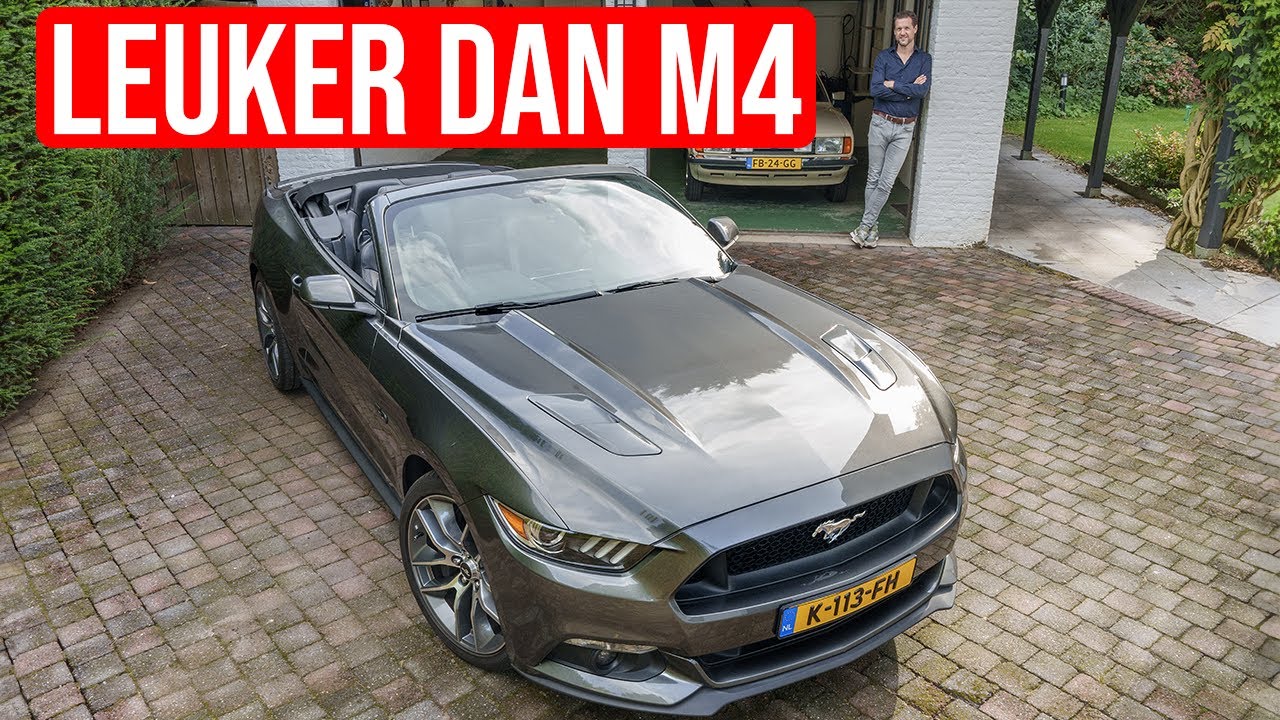 Tim verkoos deze Ford Mustang boven een BMW M4