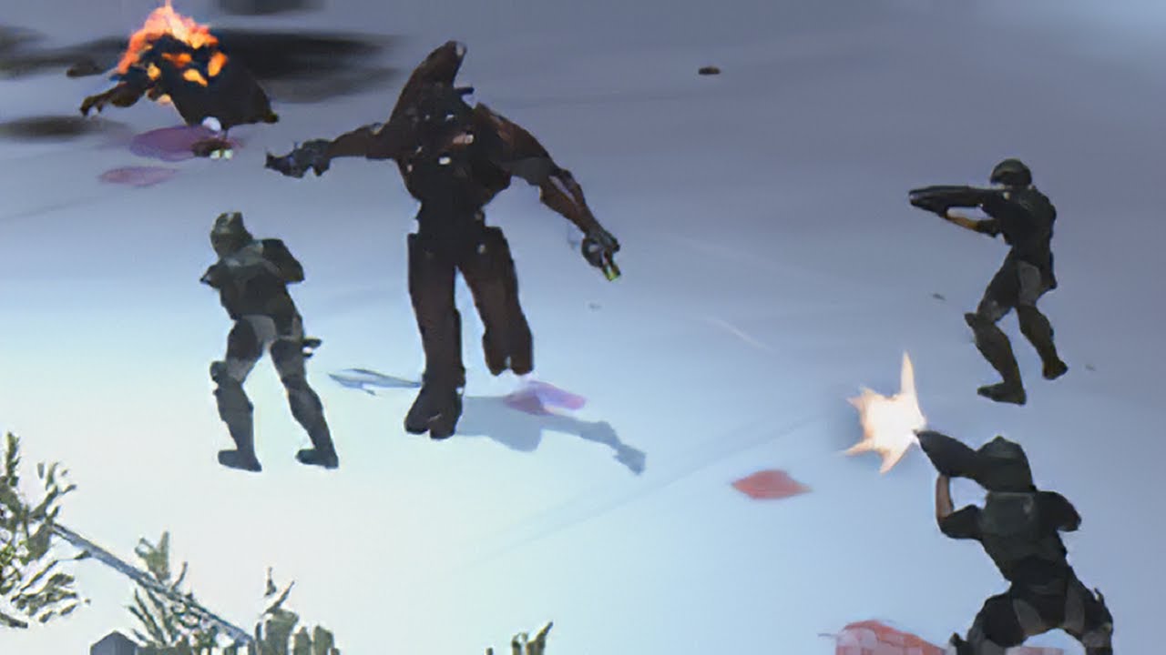 Halo 3 - Marines vs Elites