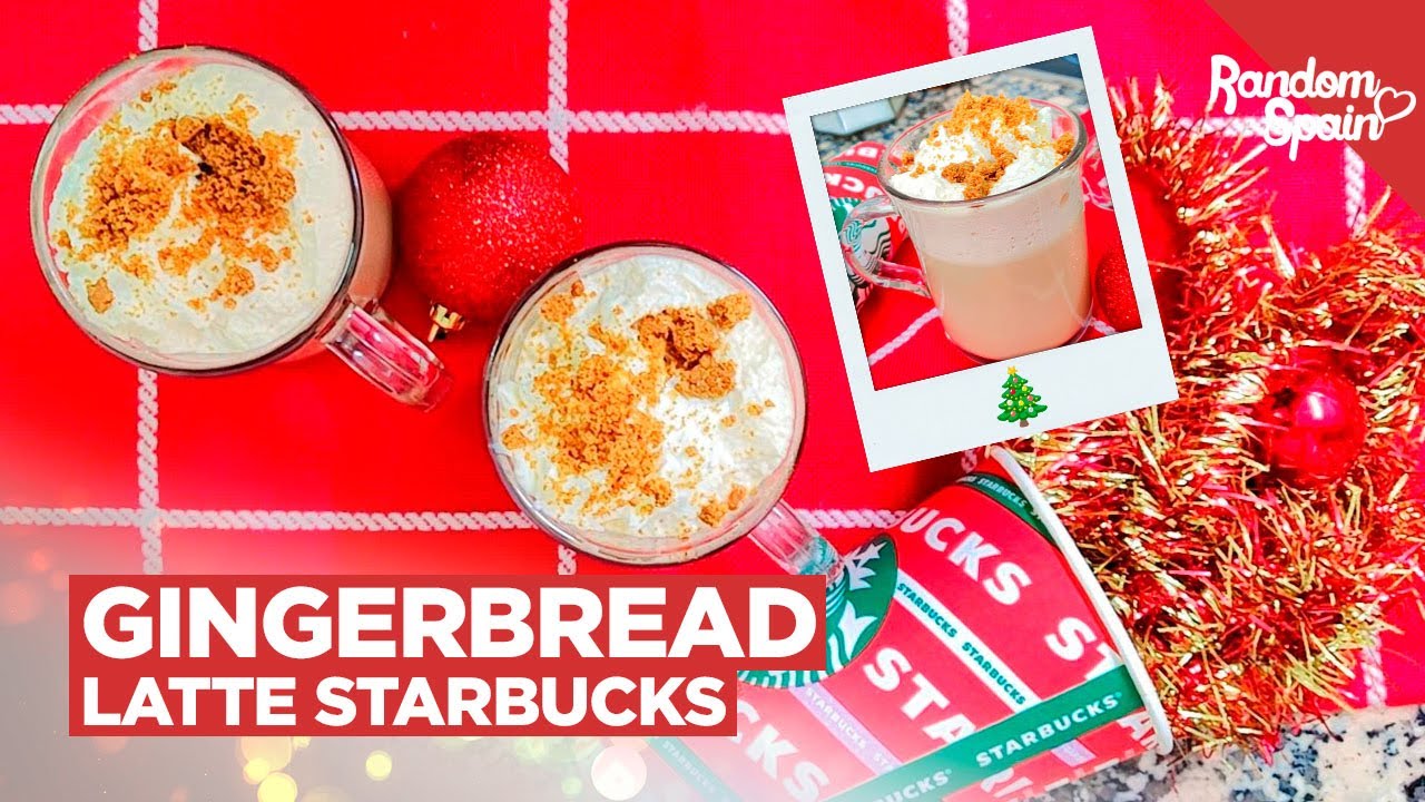 Gingerbread Latte de Starbucks | Receta fácil y rápida
