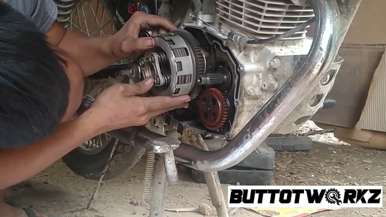 Motorstar 155cc clutch lining replacement.