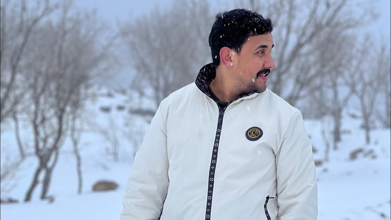 فلوك اربيل شقلاوه جبل سفين وسط الثلوج وشوي سمك  حمودي ابن العزاوي