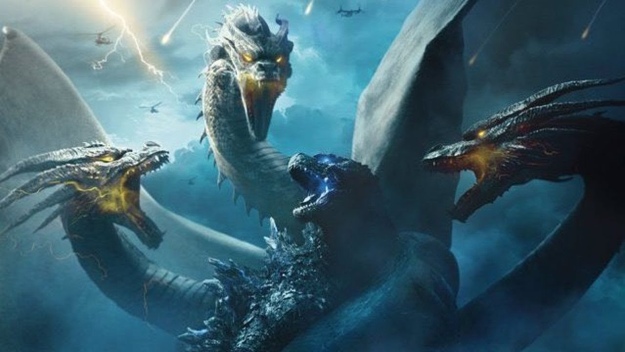 Godzilla and Ghidorah- It's not me it's you- Skillet