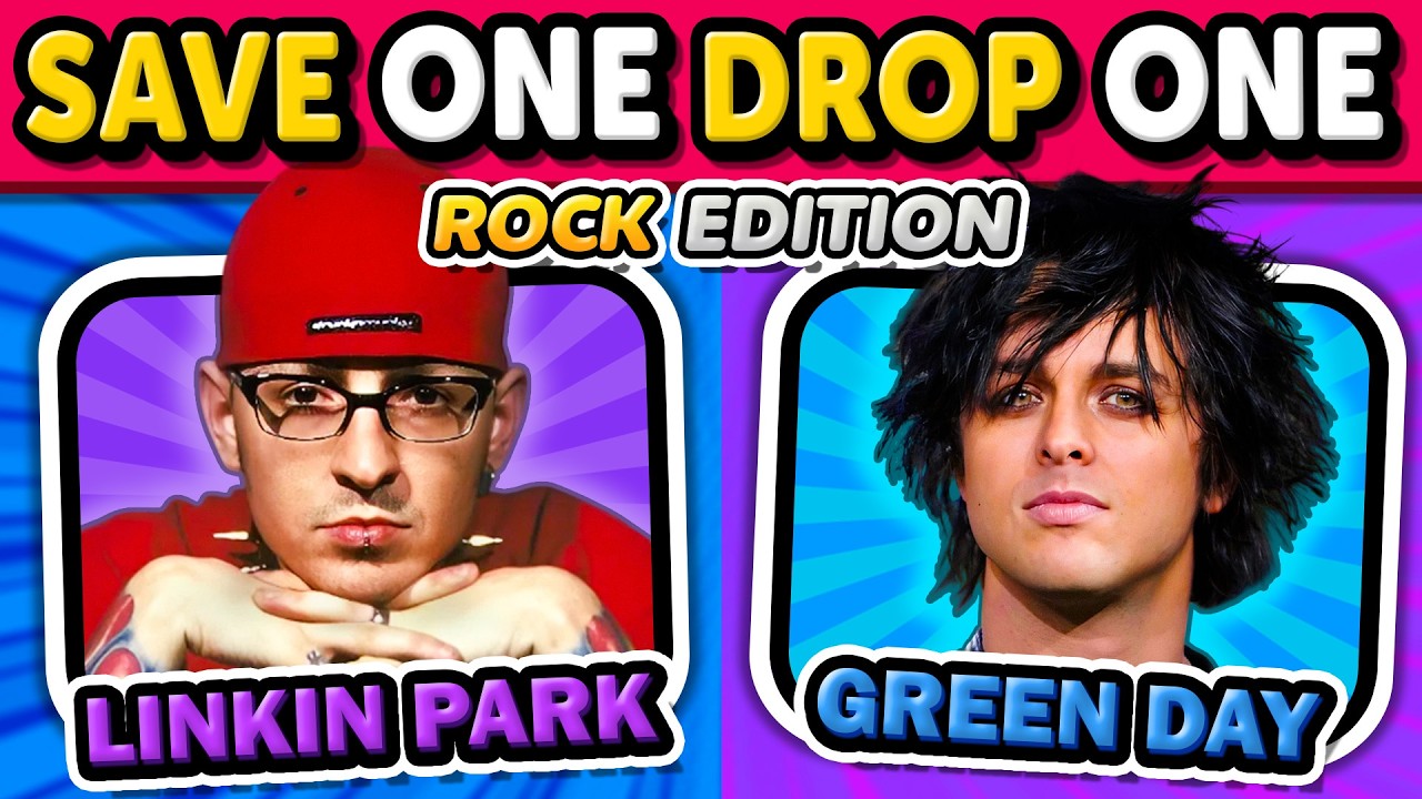Save One, Drop One 🎸🔥 Rock Edition | Most Iconic Rock Bands | Music Quiz 2026