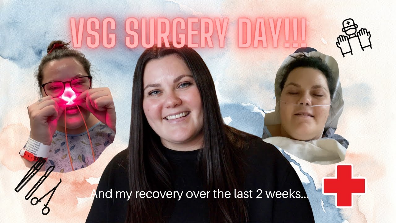 VSG SURGERY DAY AND RECOVERY | 2 wks after bariatric surgery/gastric sleeve surgery and I'm down...