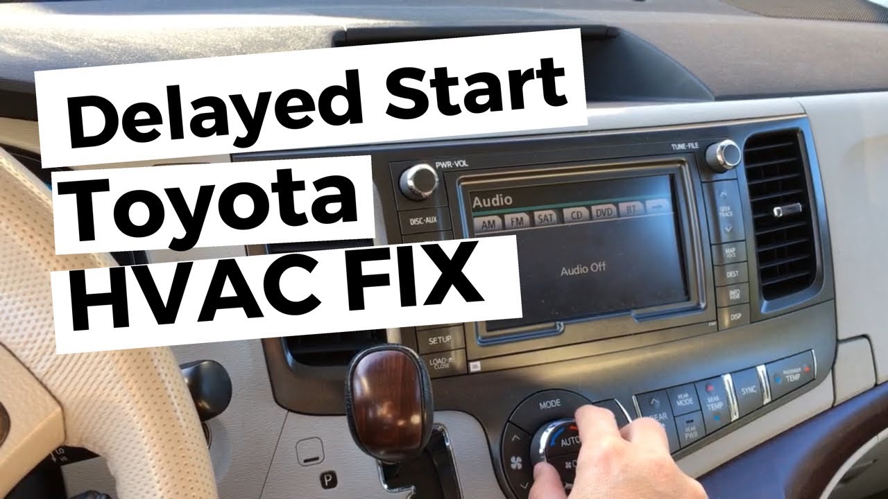 Ремонт и устранение неисправностей системы климат-контроля Toyota с помощью обогревателя кондицио...
