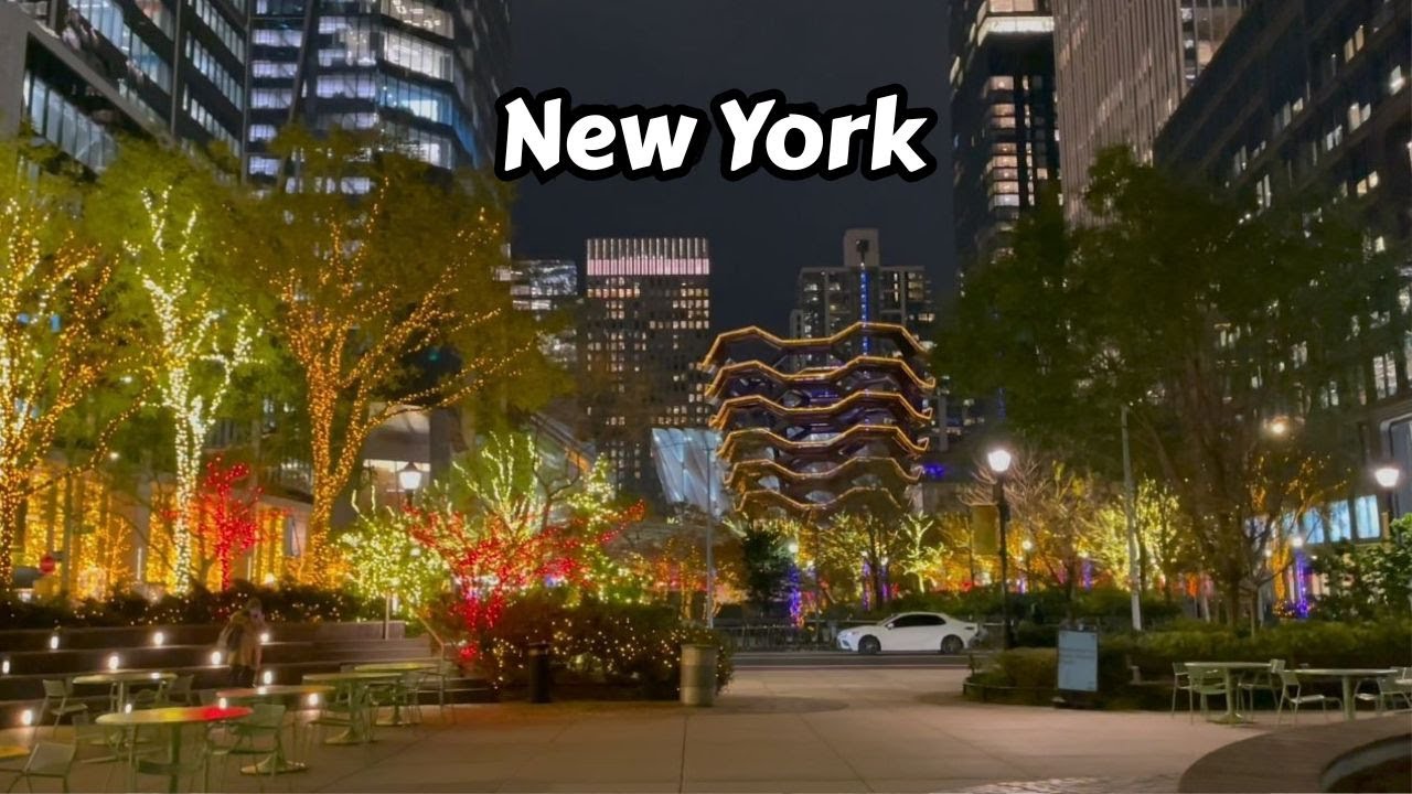 Manhattan 2025 Christmas Walk Through New York City 4k