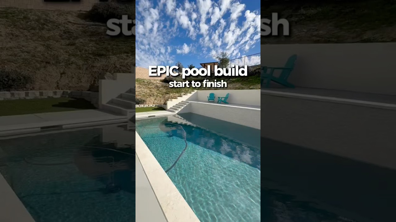 Epic pool build start to finish