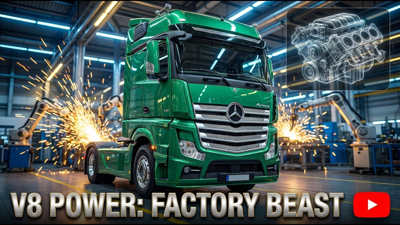 Building the $300,000 Mercedes-Benz V8 Emerald Edition Truck