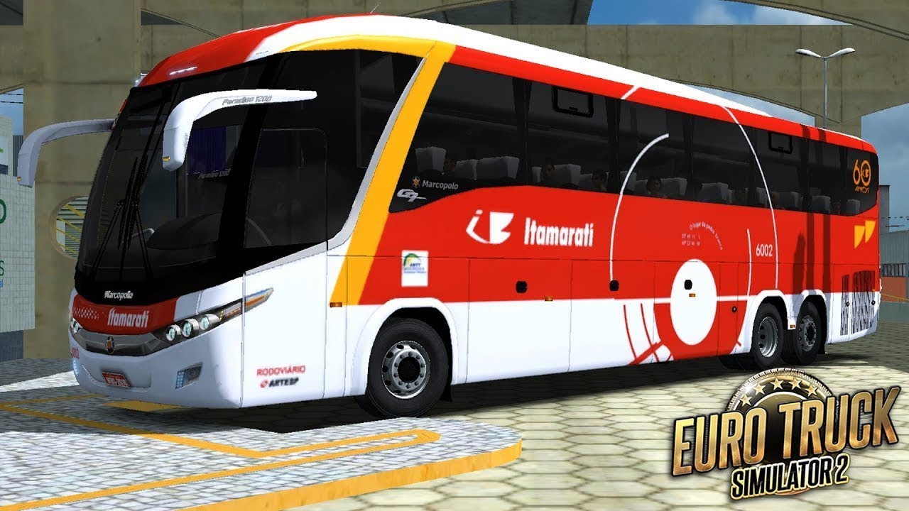 ETS 2 &ndash; MOD BUS | G7 1200 | ITAMARATI | Mirassol / S&atilde;o Paulo - RBR+Detail