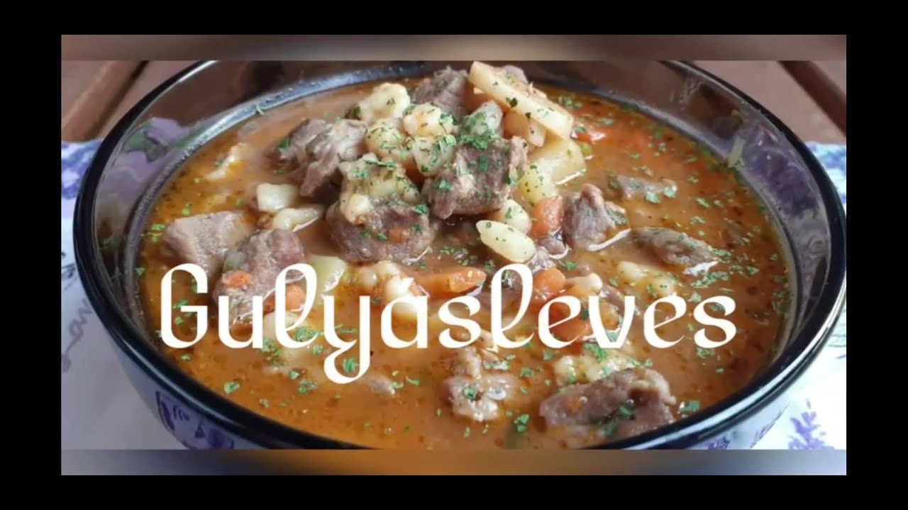 Gulyásleves - Mónika kertje