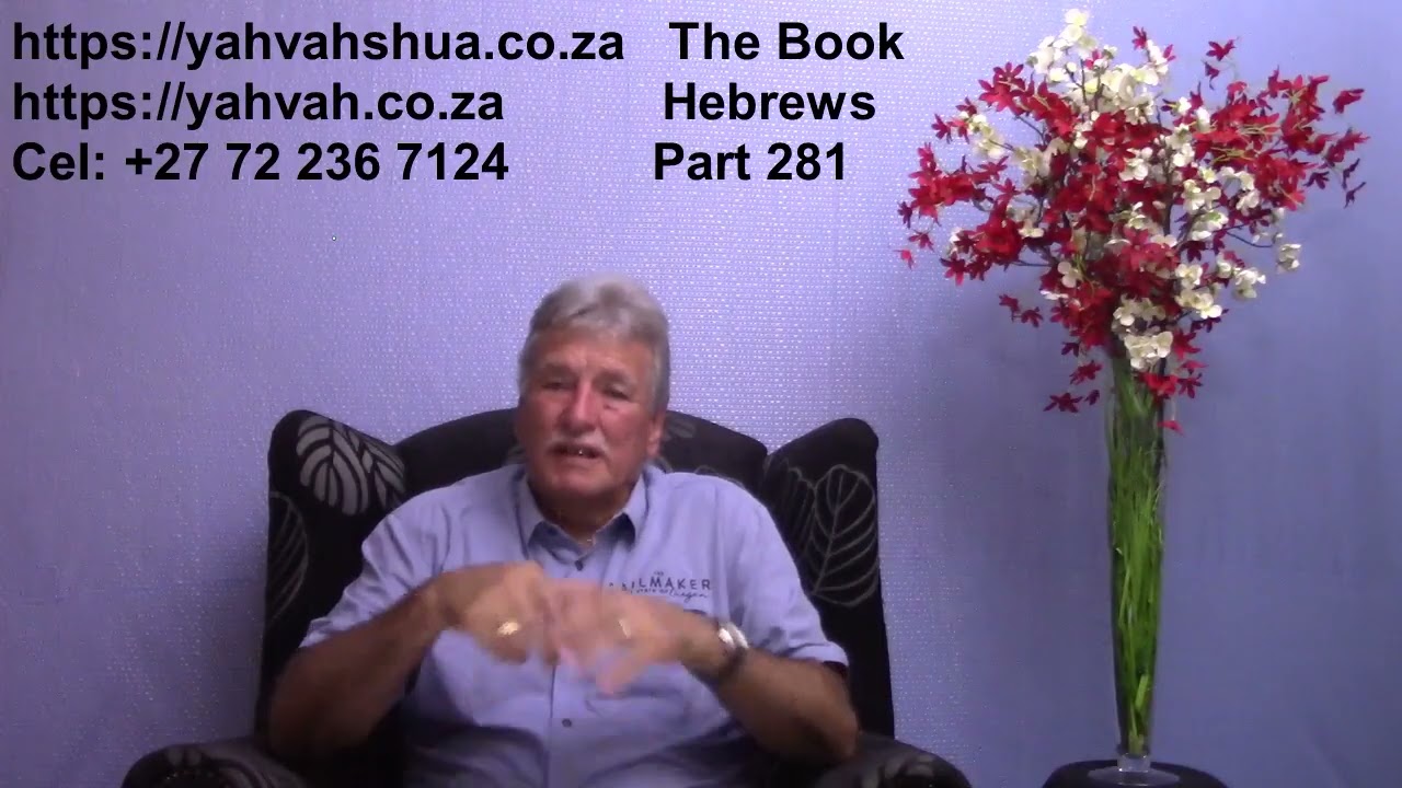 The Book Hebrews Part 281 Breakfast with Prof Hannes Week 05 2026
