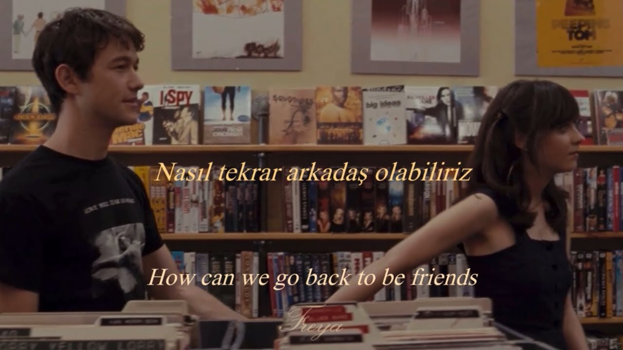 Sombr - back to friends (Lyrics/Türkçe çeviri) |500 Days Of Summer