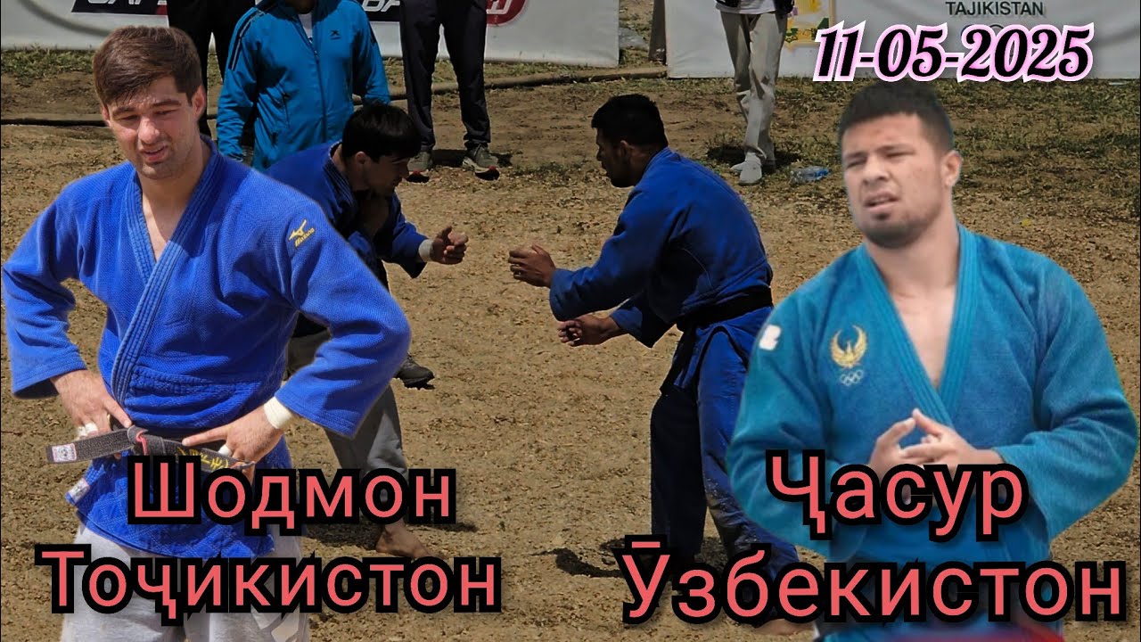 Рақобати Ҷасур Худоиназаров ва Шодмон Ризоев дар гуштини н. Темурмалик
