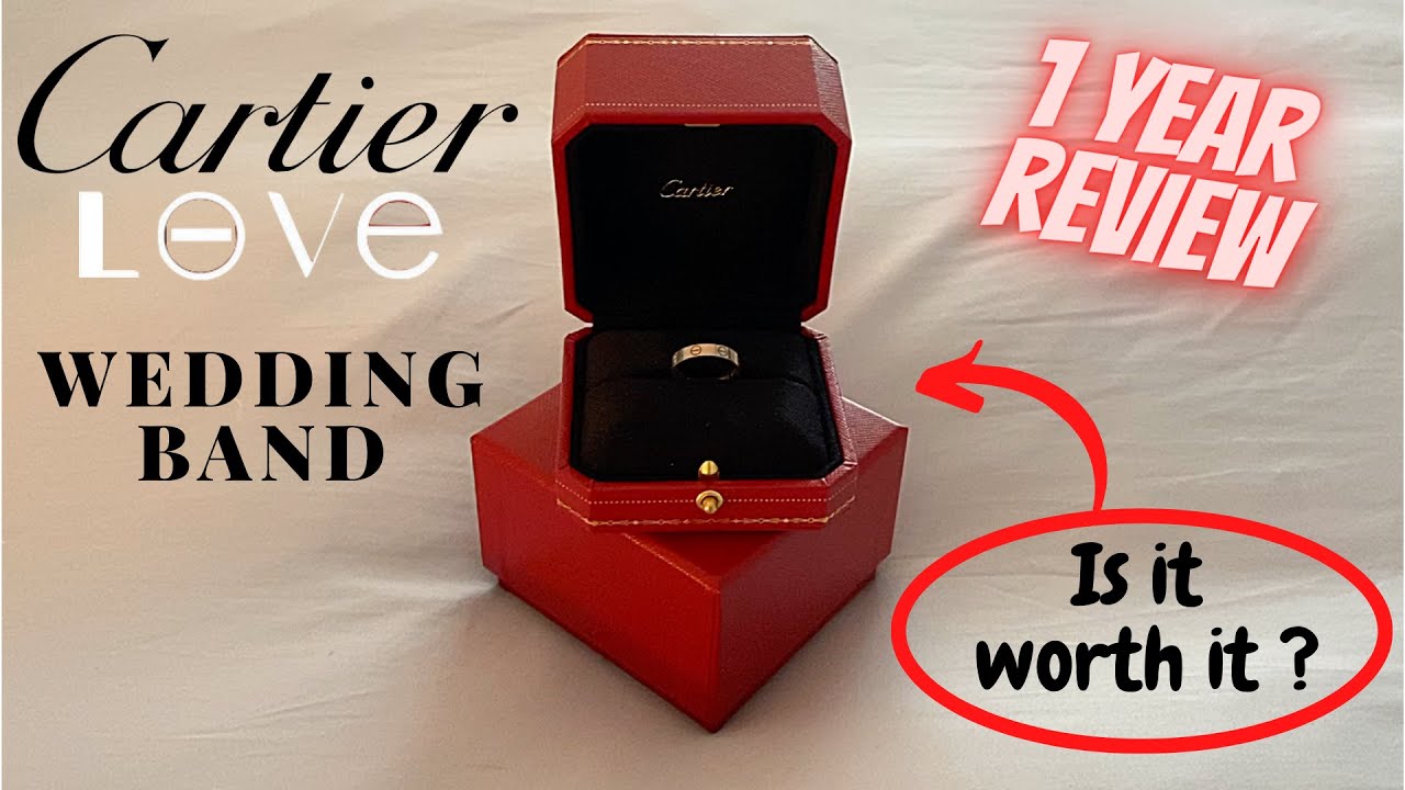 Cartier LOVE Wedding Band | 1 Year Review | Wear and Tear | How It Held Up | Cartier Thin LOVE Ring