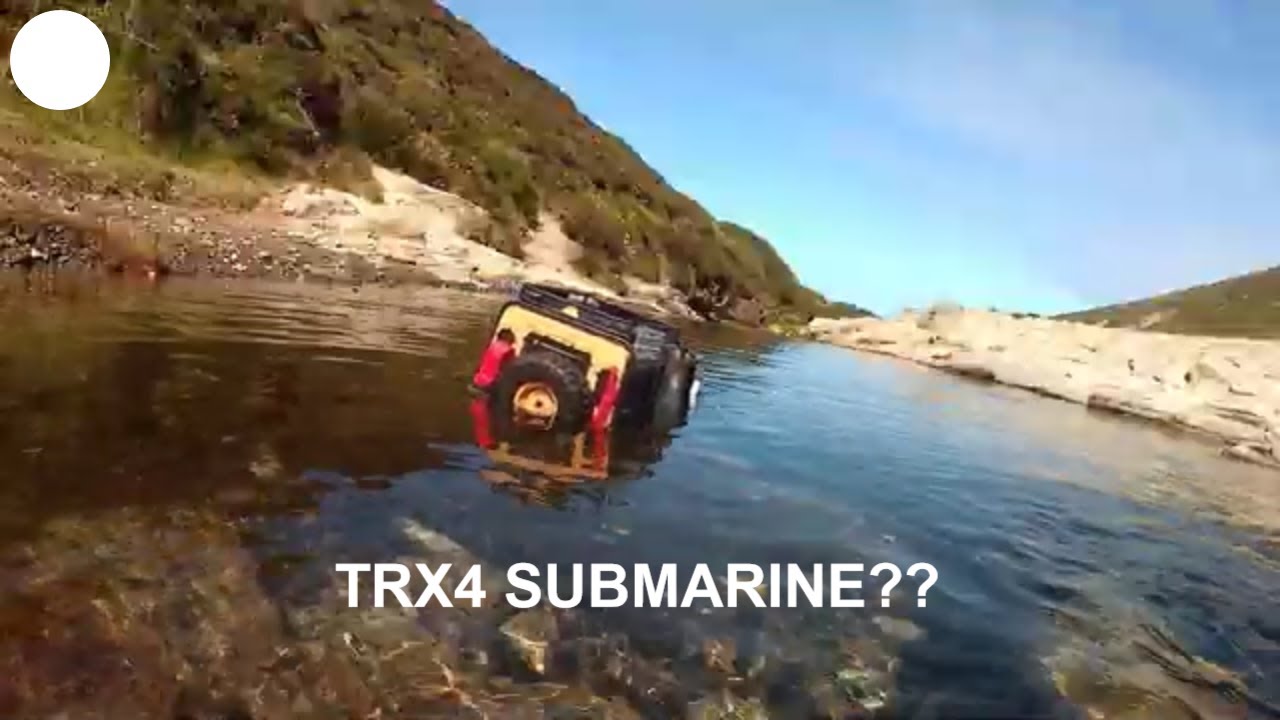Traxxas TRX4 Defender deep water RC Crawling and RC Trailing