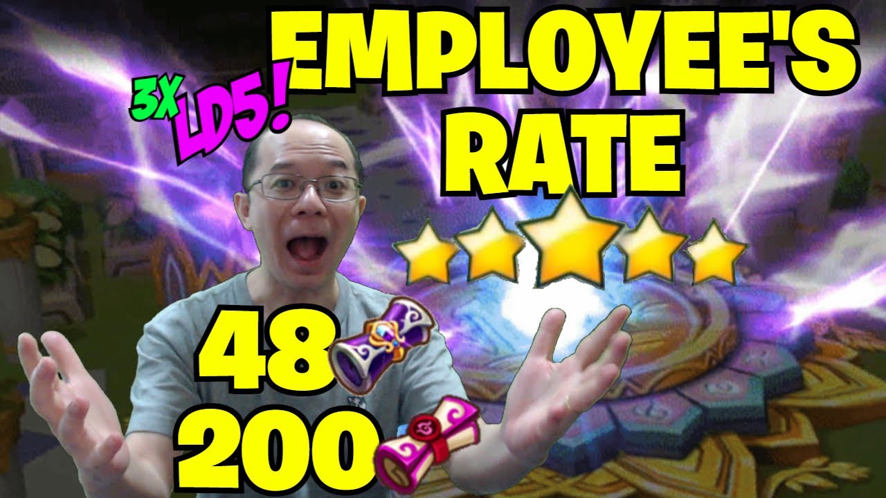 INSANE TRIPLE LD5s SUMMONS SESSION!!! (Summoners War)