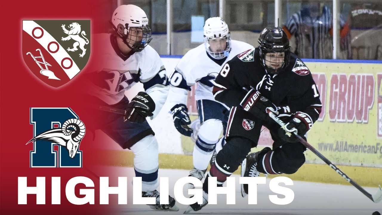 Morristown Beard vs Randolph | High School Hockey | Highlights [4K]