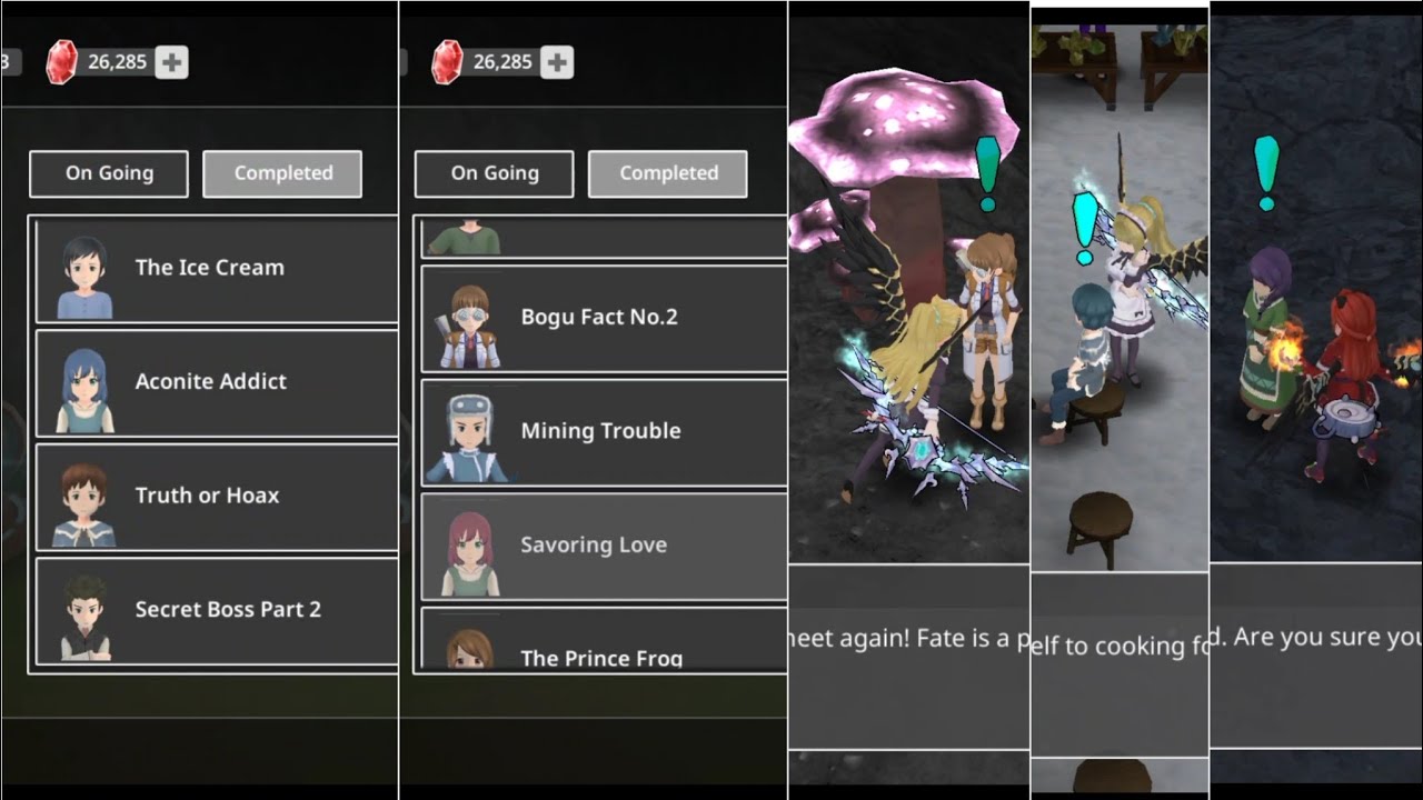 New 8 side quests + 2 new secret boss location in Epic Conquest 2 v2.0