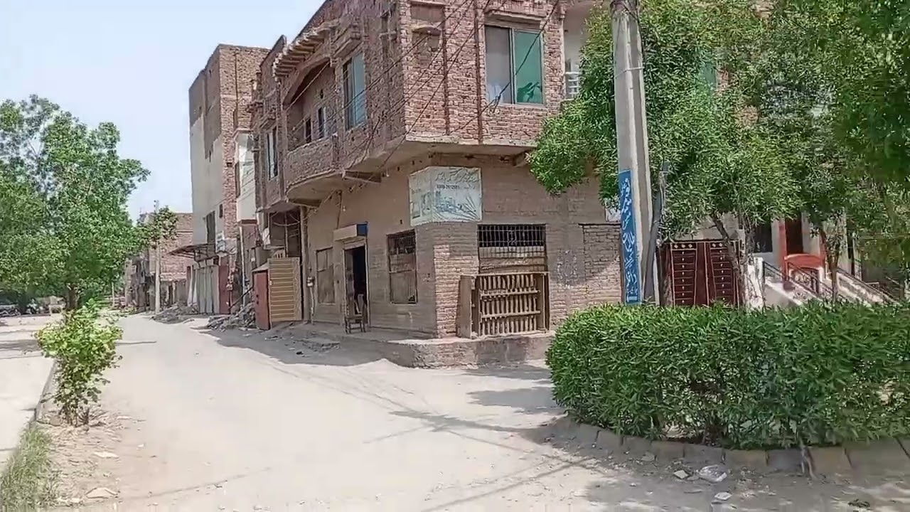 Shahbaz town Nala road Faisalabad || Shani road || Raheem town || Chenab school and college,@Trip905