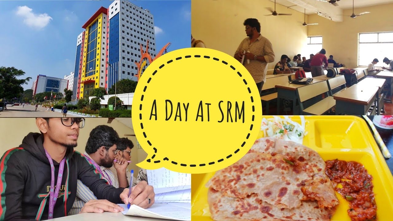 A DAY AT SRM | SRM KTR | My First Vlog | Vlog 1| Tamil