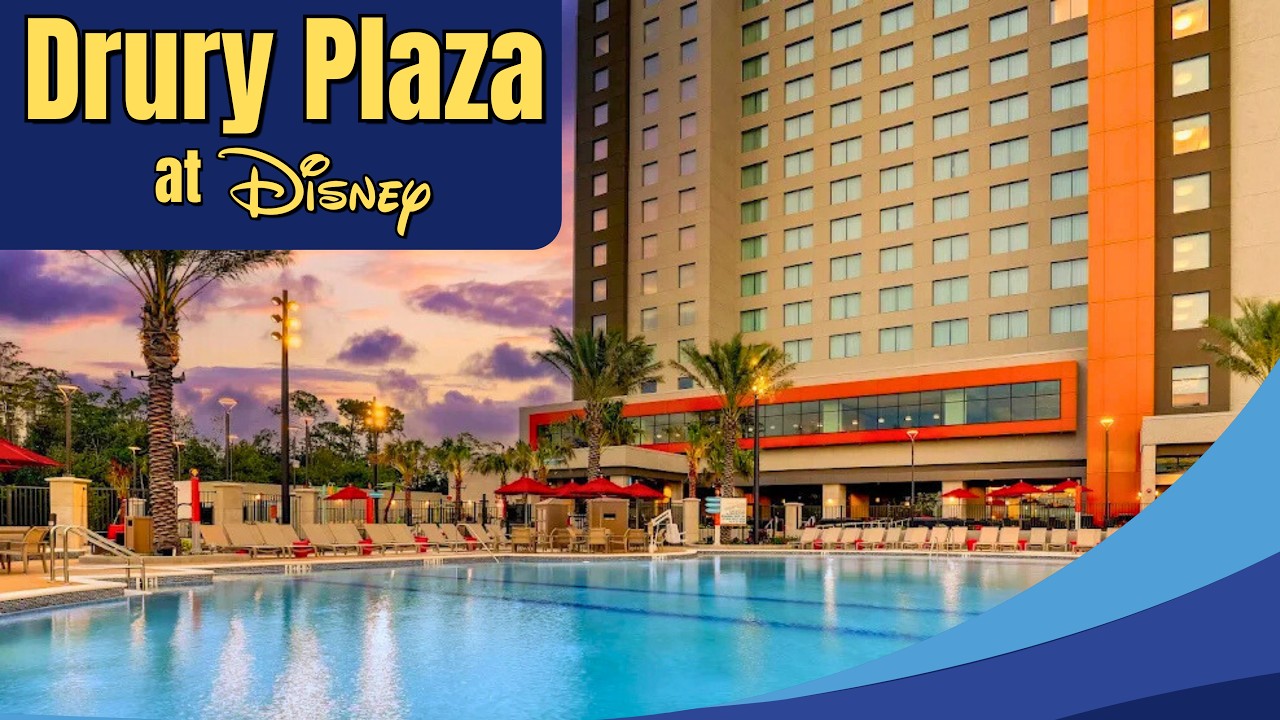 Drury Plaza Hotel Orlando Disney Springs Area | FREE Breakfast & Dinner + Early Entry!