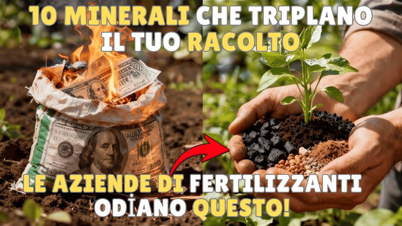 Come 10 Minerali Dimenticati Possono Triplicare il Tuo Raccolto (Che le Multinazionali Hanno Sepolto