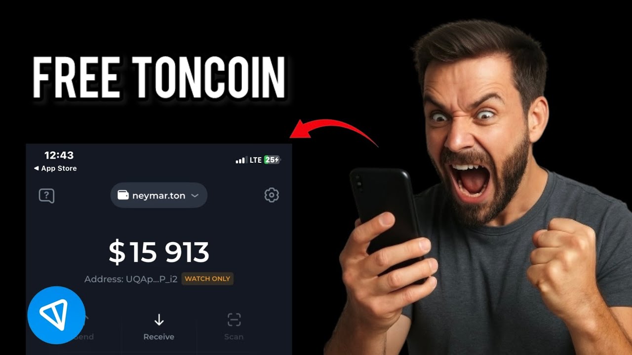 How To earn free TON Coin every 5 Minutes
