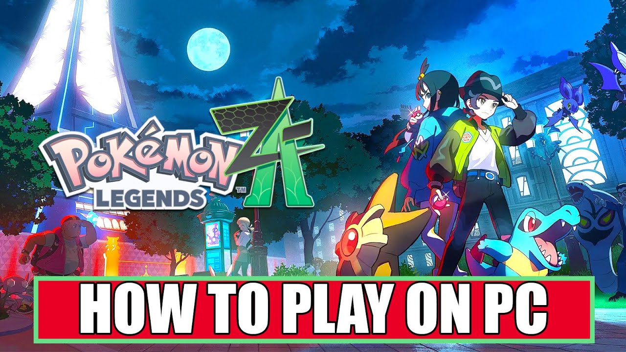 Как играть в Pokemon Legends Z-A на ПК | Эмулятор Eden -