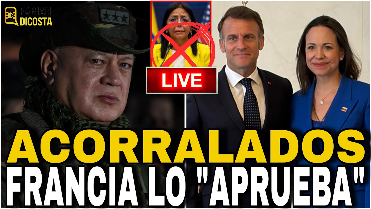 &Uacute;LTIMA HORA🔴 &iexcl;DELCY ACORRALADA! EEUU LANZA ADVERTENCIA Y FRANCIA SE UNE  