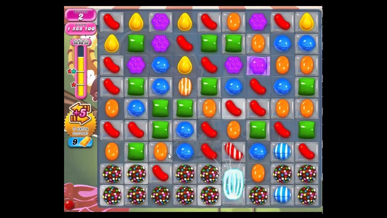 Candy Crush Saga Level 1055 - WE &hearts; CANDY CRUSH!