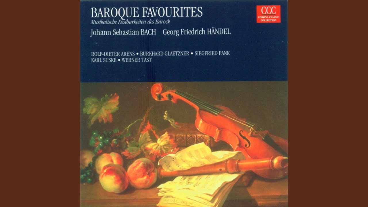 Oboe Sonata in G Minor, Op. 1, No. 6, HWV 364a: II. Allegro
