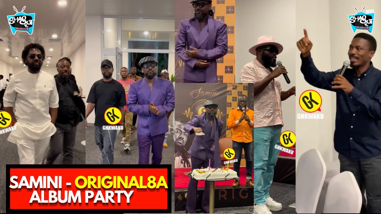 Прослушивание частного альбома Samini 'Original8A' x Stonebwoy Kofi Kinaata Bulldog Praye Tietia ...