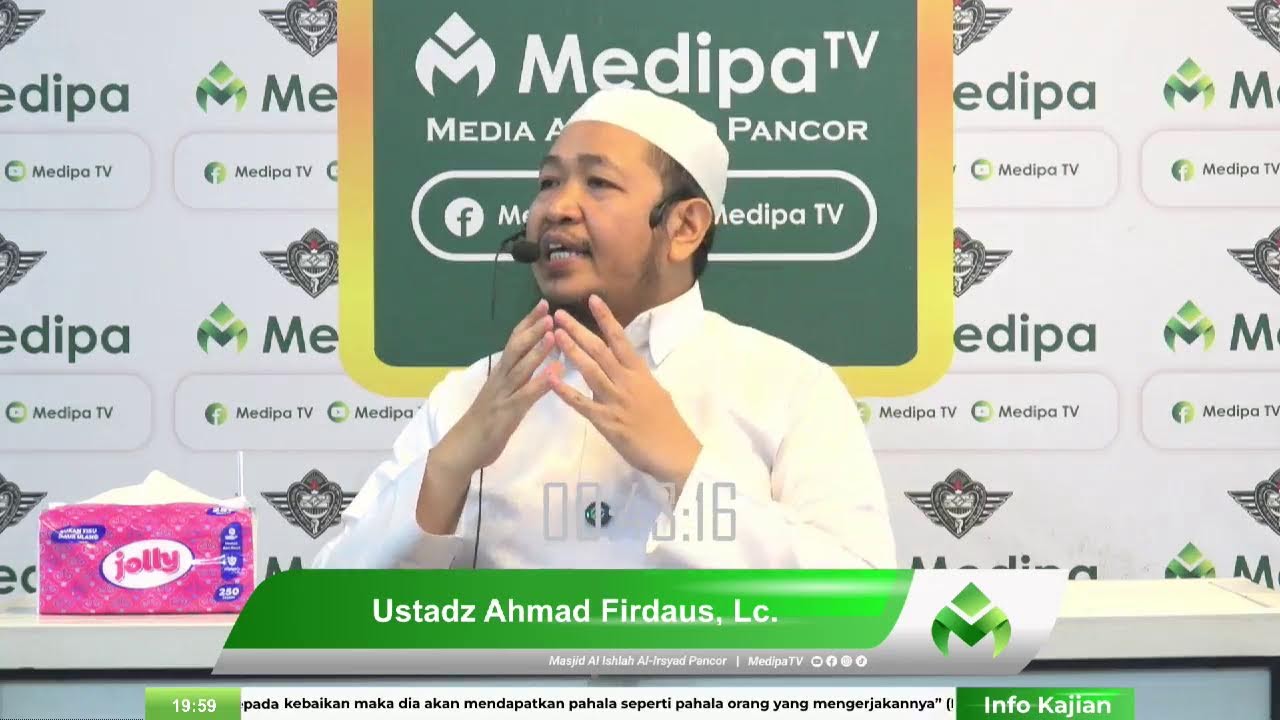 ⭕ [LIVE] KAJIAN ISLAM ILMIAH 🎙 Ustadz Ahmad Firdaus, Lc.  حفظه الله تعالى