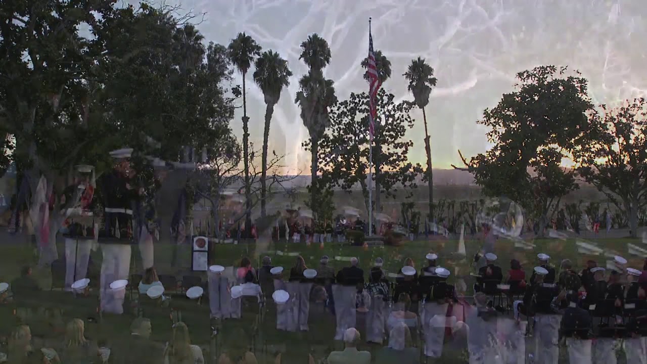 Marine Corps Base Camp Pendleton Evening Colors Ceremony